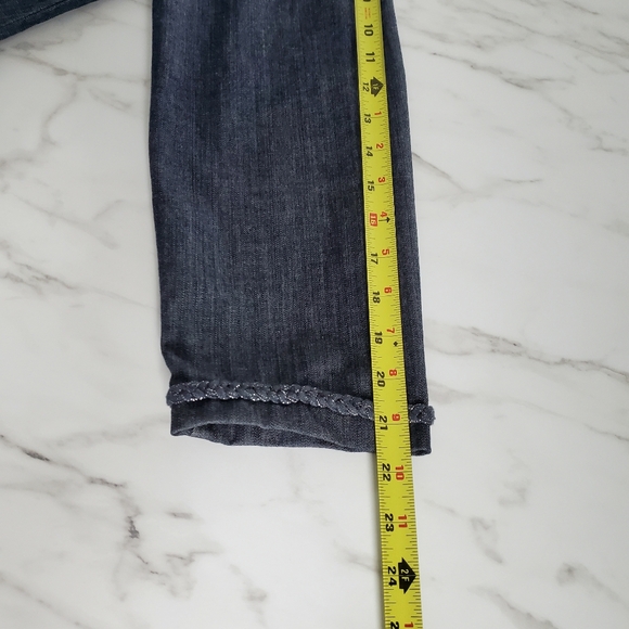 Christopher & Banks Women's XL Open Front Denim Blazer Jacket XL Business Casual - Picture 15 of 16